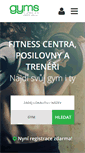 Mobile Screenshot of gyms.cz